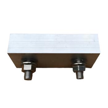 C - Profile connector with screws PV rail solar rail connector 40x40 mm Tax rate: 0% according to §12 Para. 3 UstG